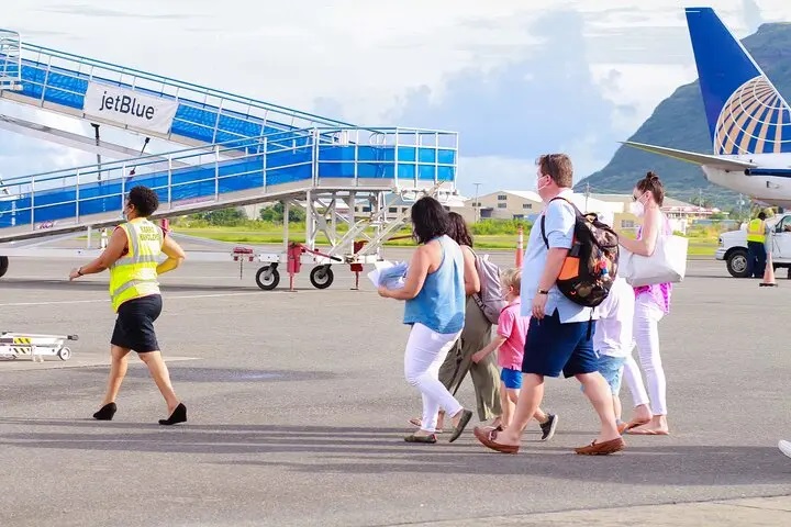 Fast Track service rep St Lucia Airport