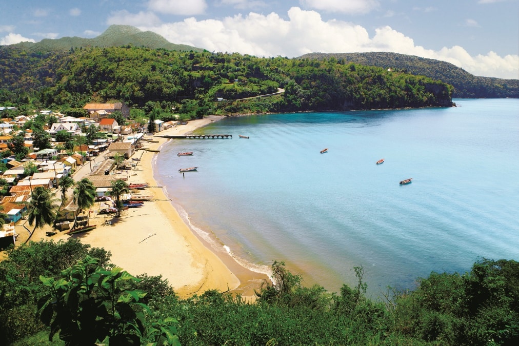 Fishing Village in St Lucia